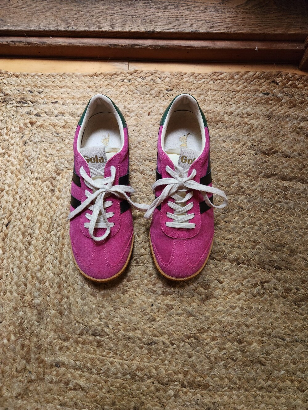 Pink Suede Golas - Picture 2 of 6